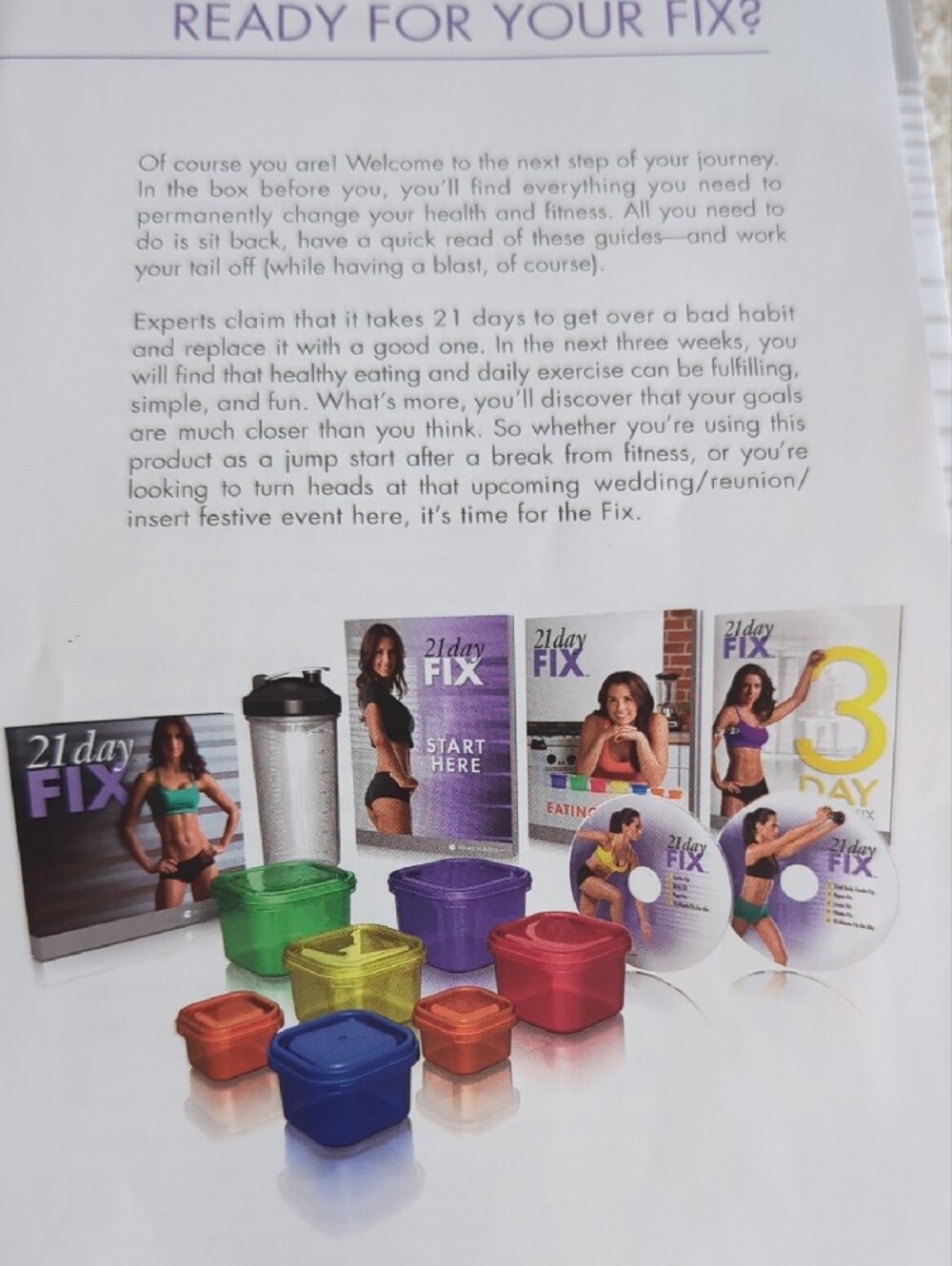 21 Day Fix Colorful Portion Control Container Set with Guides - Multi-Color - Picture 2 of 13